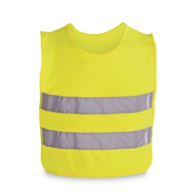 MIKE REFLECTIVE VEST FOR CHILDRENS in Yellow