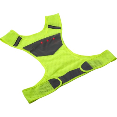 REFLECTIVE SPORTS VEST in Yellow