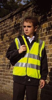 RESULT CHILDRENS SAFEGUARD HIGH VISIBILITY REFLECTIVE VEST
