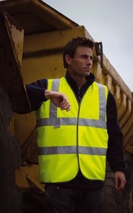 RESULT SAFEGUARD HIGH VISIBILITY REFLECTIVE VEST