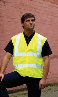 RTY HIGH VISIBILITY REFLECTIVE WAISTCOAT