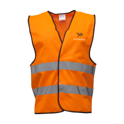 SAFETY REFLEX VEST in Neon Fluorescent Fluorescent Orange