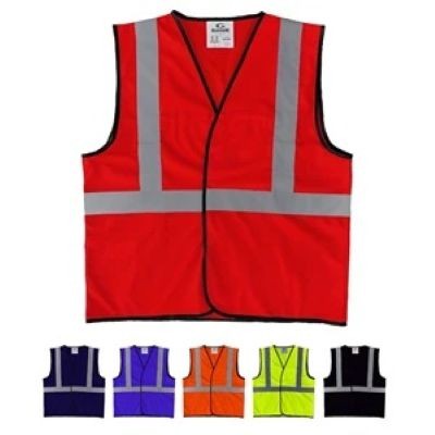 THE ECONO WORK-ZONE SAFETY VEST with Reflective Tape