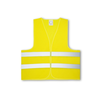 YELLOWSTONE 100% POLYESTER HIGH VISIBILITY VEST in Yellow