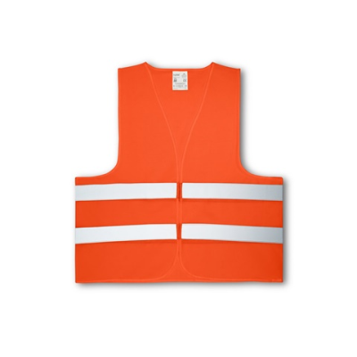 YELLOWSTONE POLYESTER HIGH-VISIBILITY WAISTCOAT in Orange