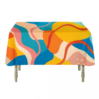 FULL COLOUR PAPER TABLECOVER (90X90CM) - PROMOTIONAL CORPORATE GIFT