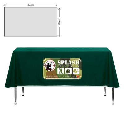 PREMIUM FABRIC TABLE CLOTH - 178X366CM (8FT TABLE - MID DROP)