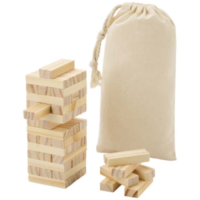 JUMBLE WOOD TOPPLING TOWER GAME