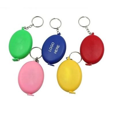 5 FEET OVAL TAPE MEASURE KEYRING