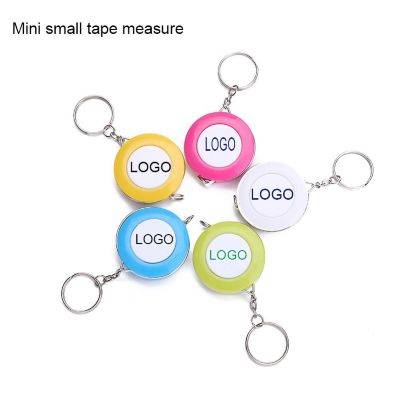 60 INCH ABS MINI AUTOMATIC RETRACTABLE MEASURE TAPE KEYRING CHAIN