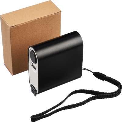 ALUMINIUM METAL TAPE MEASURE (3M) in Black