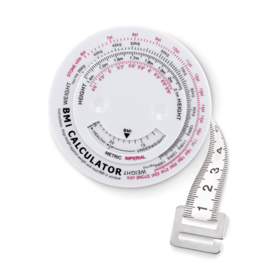 BMI MEASURING TAPE in White