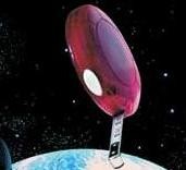 GALAXY FROST ROUND TAPE MEASURE in Translucent Red