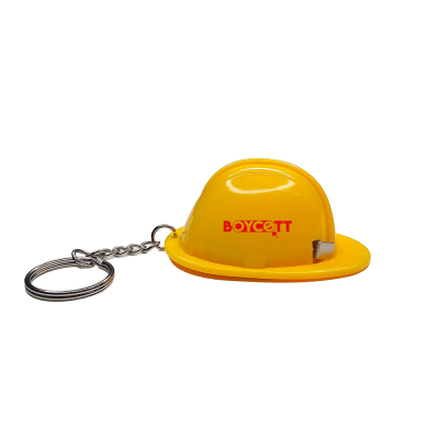 HARD HAT TAPE MEASURE KEYRING