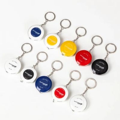 MEASURE TAPE KEYRING CHAIN