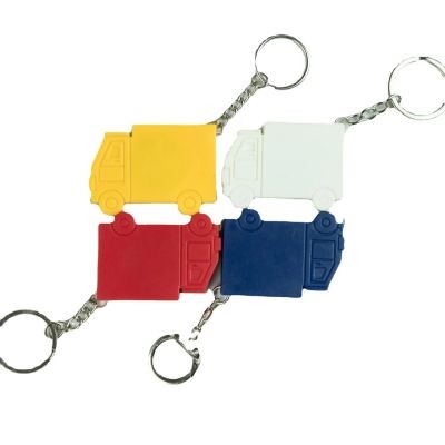 MINI TRUCK SHAPE TAPE MEASURE with Keyring Chain
