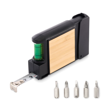 MULTIFUNCTION MEASURING TAPE in Black