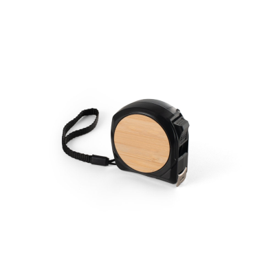 ODENSE V 5 METRE TAPEMEASURE MADE FROM RECYCLED ABS in Black