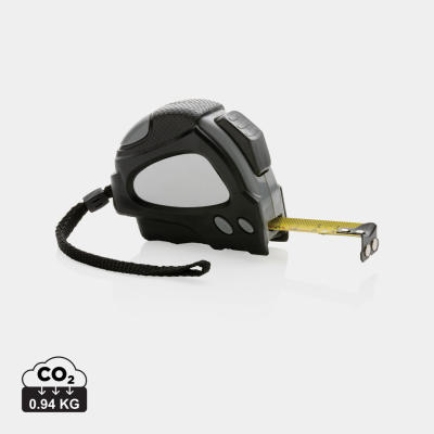 RCS RECYCLED PLASTIC AUTO STOP TAPE 5M & 19MM in Black