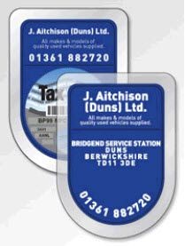 PRINCESS CAR TAX DISC HOLDER