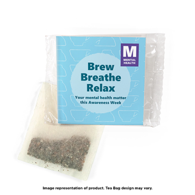 CAMOMILE TEA BAG WRAP MENTAL HEALTH AWARENESS WEEK