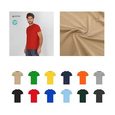 ADULT WHITE T-SHIRT STILES - PROMOTIONAL CORPORATE GIFT