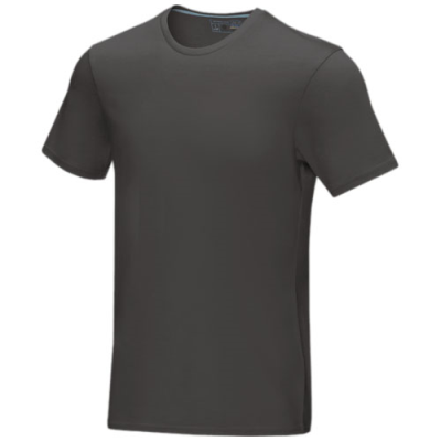 AZURITE SHORT SLEEVE MEN’S ORGANIC TEE SHIRT - PROMOTIONAL CORPORATE GIFT