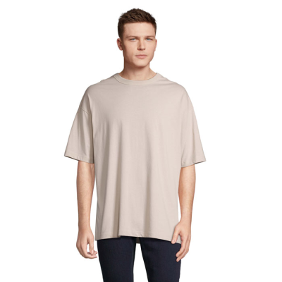 BOXY MEN OVERSIZED TEE SHIRT in Grey
