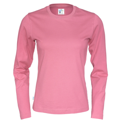 COTTOVER TSHIRT LONG SLEEVE LADIES TEE SHIRT (GOTS)