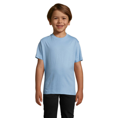 IMPERIAL CHILDRENS TEE SHIRT 190 in Blue