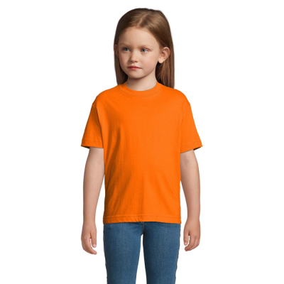 IMPERIAL CHILDRENS TEE SHIRT 190 in Orange