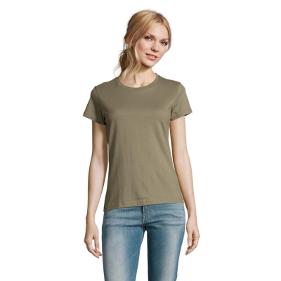 IMPERIAL LADIES TEE SHIRT 190G in Green