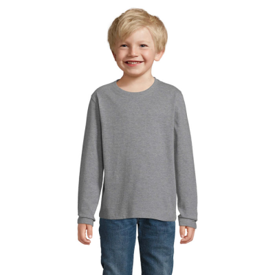 IMPERIAL LSL CHILDRENS TEE SHIRT in Grey