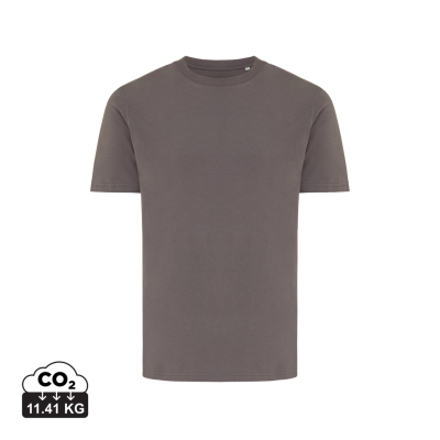 IQONIQ BRETT RECYCLED COTTON TEE SHIRT in Anthracite Grey