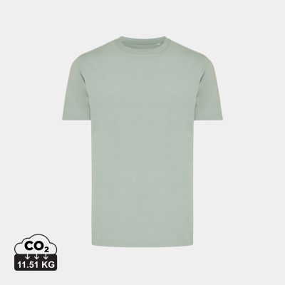 IQONIQ BRETT RECYCLED COTTON TEE SHIRT in Iceberg Green