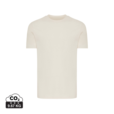 IQONIQ BRETT RECYCLED COTTON TEE SHIRT in Natural Raw
