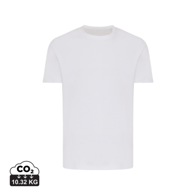 IQONIQ BRETT RECYCLED COTTON TEE SHIRT in Recycled White