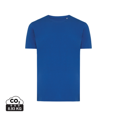 IQONIQ BRETT RECYCLED COTTON TEE SHIRT in Royal Blue