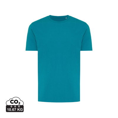 IQONIQ BRETT RECYCLED COTTON TEE SHIRT in Verdigris