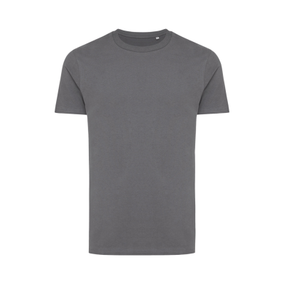 IQONIQ BRYCE RECYCLED COTTON TEE SHIRT in Anthracite