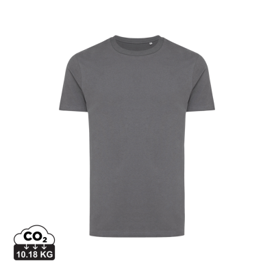 IQONIQ BRYCE RECYCLED COTTON TEE SHIRT in Anthracite Grey