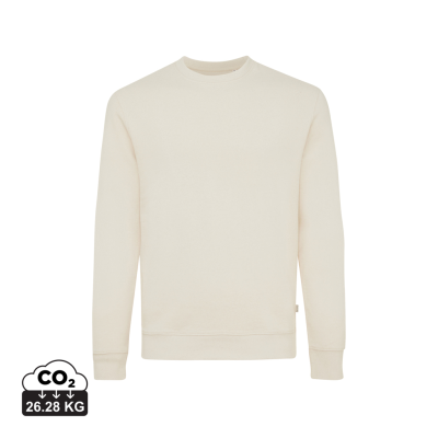 IQONIQ DENALI RECYCLED COTTON CREW NECK UNDYED in Natural Raw