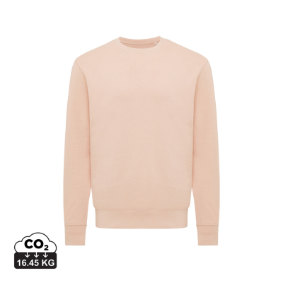 IQONIQ ETOSHA LIGHTWEIGHT RECYCLED COTTON CREW NECK in Peach Nectar