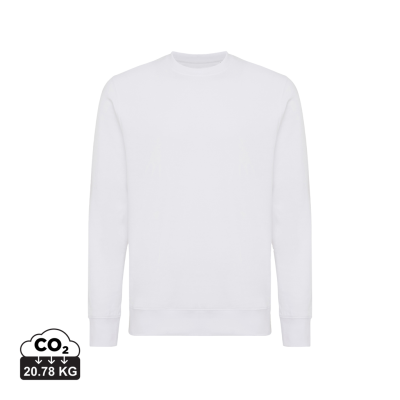 IQONIQ ETOSHA LIGHTWEIGHT RECYCLED COTTON CREW NECK in Recycled White