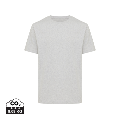 IQONIQ KAKADU RELAXED RECYCLED COTTON TEE SHIRT in Heather Grey