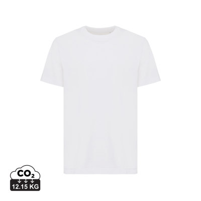 IQONIQ KAKADU RELAXED RECYCLED COTTON TEE SHIRT in Recycled White