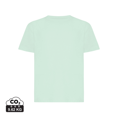 IQONIQ KOLI CHILDRENS LIGHTWEIGHT RECYCLED COTTON TEE SHIRT in Crushed Mints