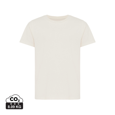 IQONIQ KOLI CHILDRENS LIGHTWEIGHT RECYCLED COTTON TEE SHIRT in Natural Raw