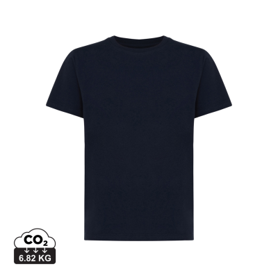 IQONIQ KOLI CHILDRENS LIGHTWEIGHT RECYCLED COTTON TEE SHIRT in Navy