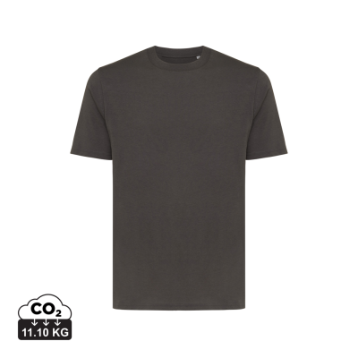 IQONIQ SIERRA LIGHTWEIGHT RECYCLED COTTON TEE SHIRT in Anthracite Grey